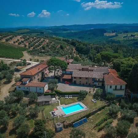 Апартаменти Fattoria Le Fonti Поджібонсі Екстер'єр фото