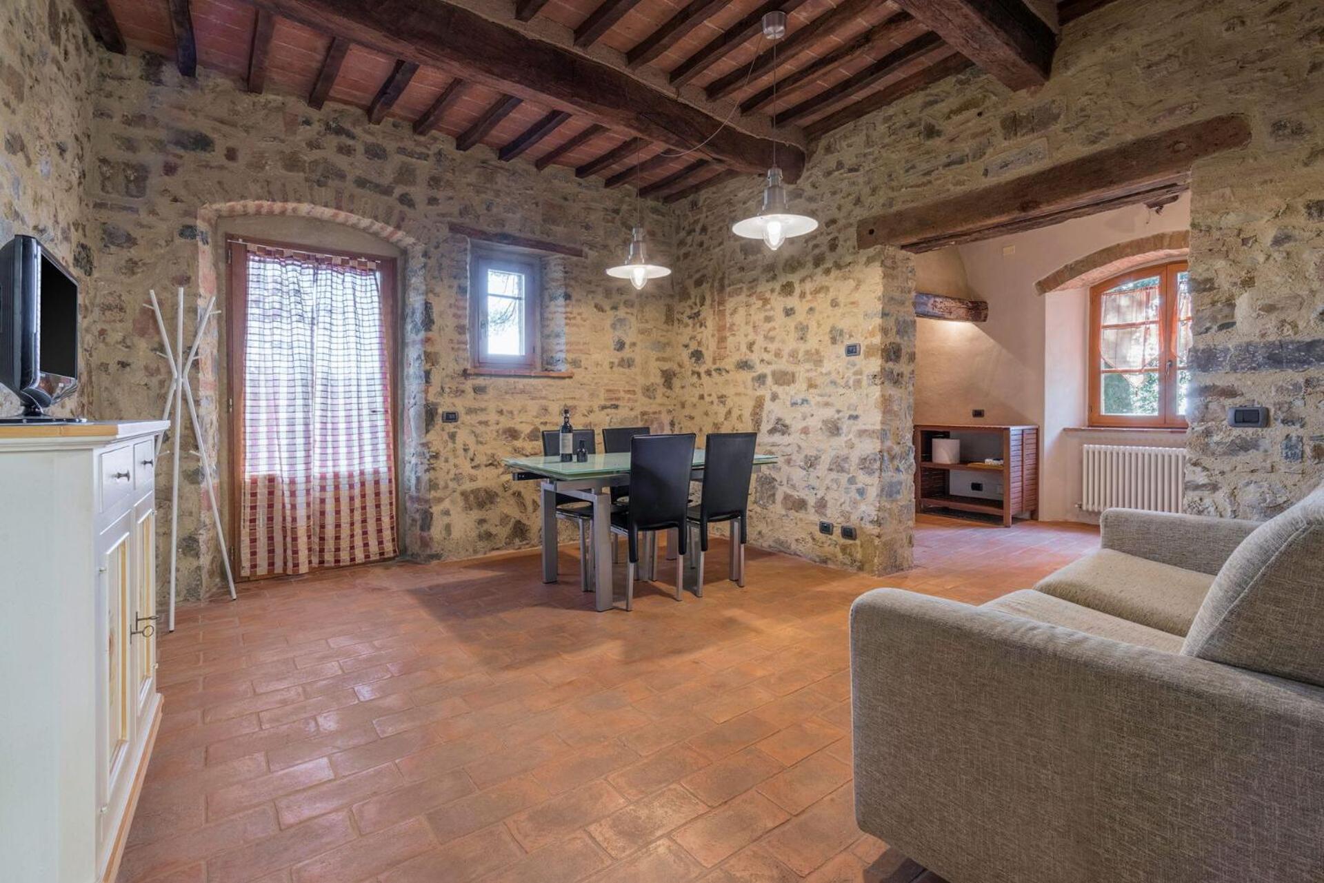 Апартаменти Fattoria Le Fonti Поджібонсі Екстер'єр фото