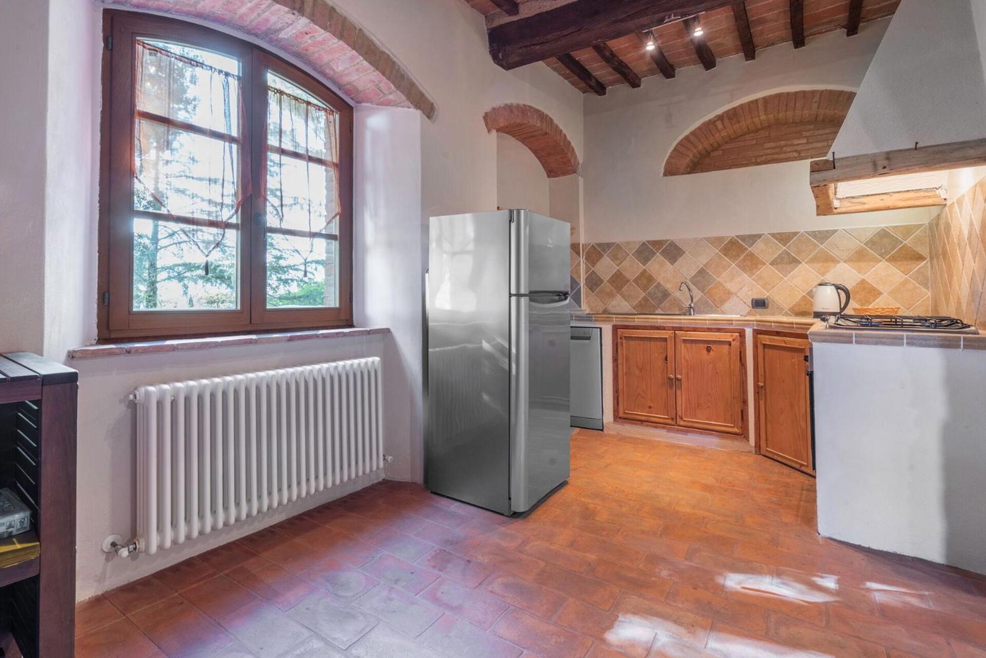 Апартаменти Fattoria Le Fonti Поджібонсі Екстер'єр фото